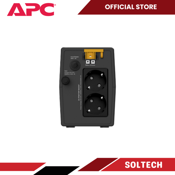 BVG700I-GR, APC Easy UPS 700VA, Tower, 230V, 2 SCHUKO Outlets, AVR - Image 2