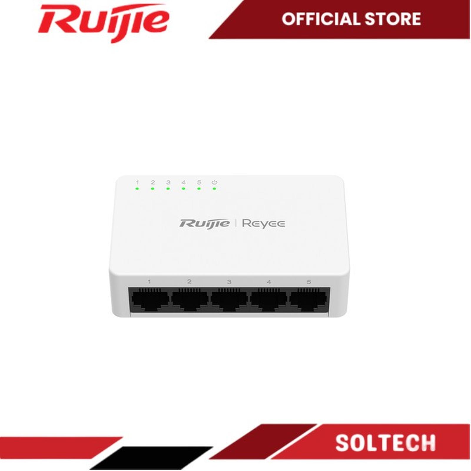 Ruijie RG-ES05F 5-Port 10/100 Mbps Unmanaged Non-PoE Switch