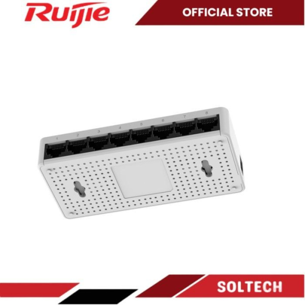 Ruijie RG-ES08G-L, 8-Port 10/100/1000 Mbps Unmanaged Non-PoE Switch - Image 3