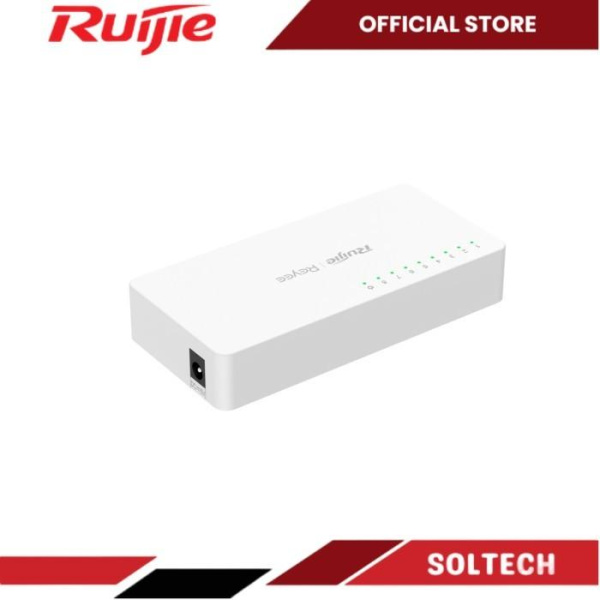 Ruijie RG-ES08G-L, 8-Port 10/100/1000 Mbps Unmanaged Non-PoE Switch - Image 2