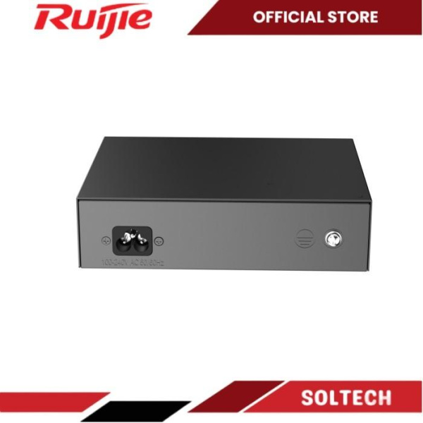 Ruijie RG-ES110FG-P Switch PoE Unmanage 8-Port 10/100 Mbps dengan 2-port Gigabit - Image 3