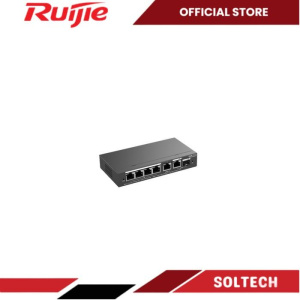 Ruijie RG-ES206GS-P 6-Port Gigabit Smart Cloud Managed PoE Switch