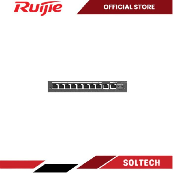 Ruijie RG-ES210GS-P 10-Port Gigabit Smart Cloud Managed PoE Switch - Image 3