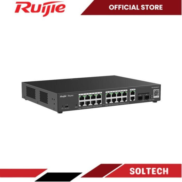 Ruijie RG-ES220GS-P 20-Port Gigabit Smart Cloud Managed PoE Switch - Image 3