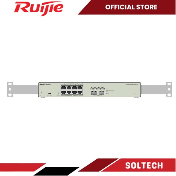 Ruijie RG-NBS3100-8GT2SFP-P-V2 10-Port Gigabit Layer 2 Cloud Managed PoE Switch - Image 2