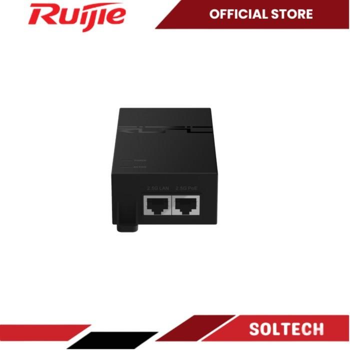 Ruijie RG-POE-50-60W-MG 1-Port PoE Injector (2500Base-T, 56 V, 60 W) - Image 2