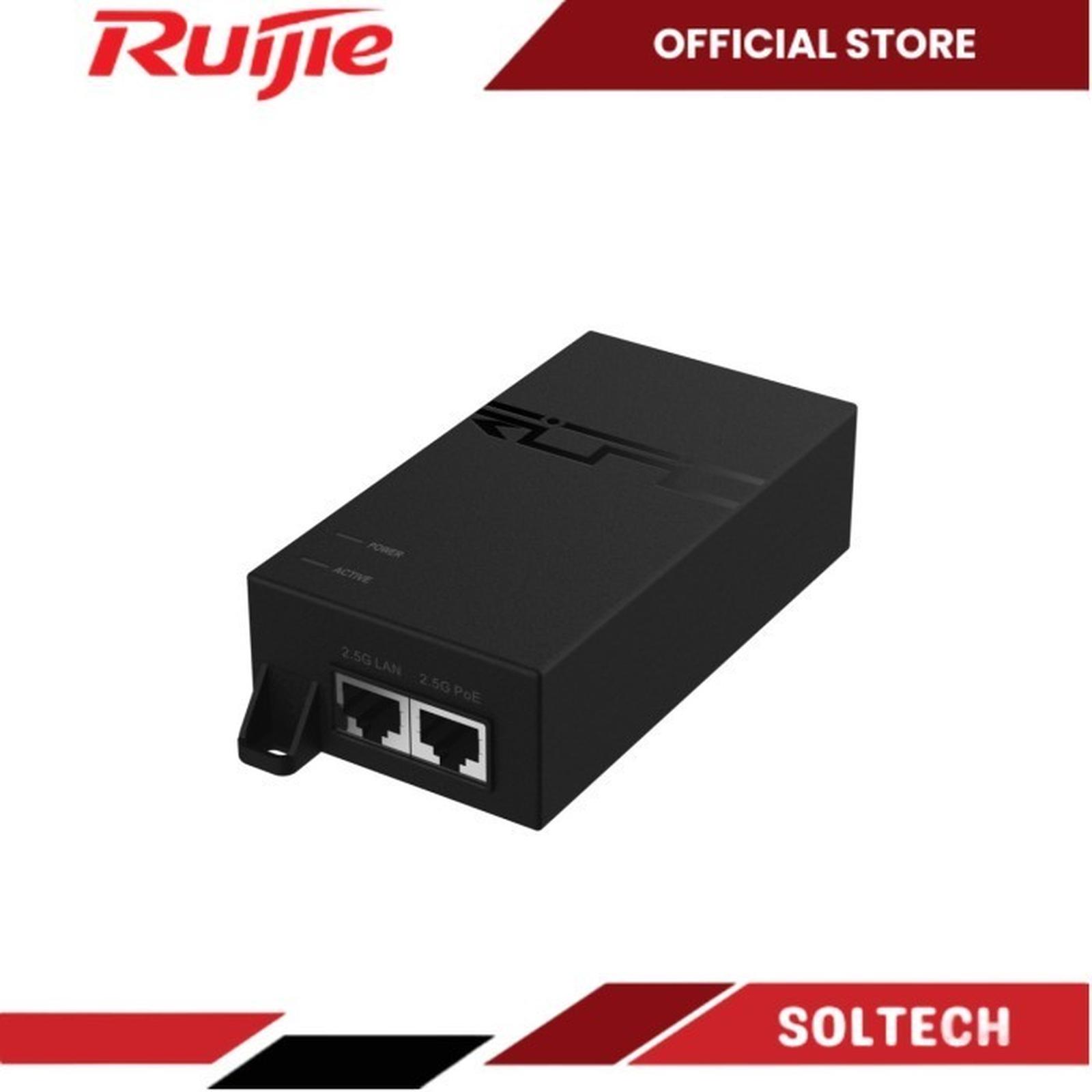 Ruijie RG-POE-50-60W-MG 1-Port PoE Injector (2500Base-T, 56 V, 60 W)