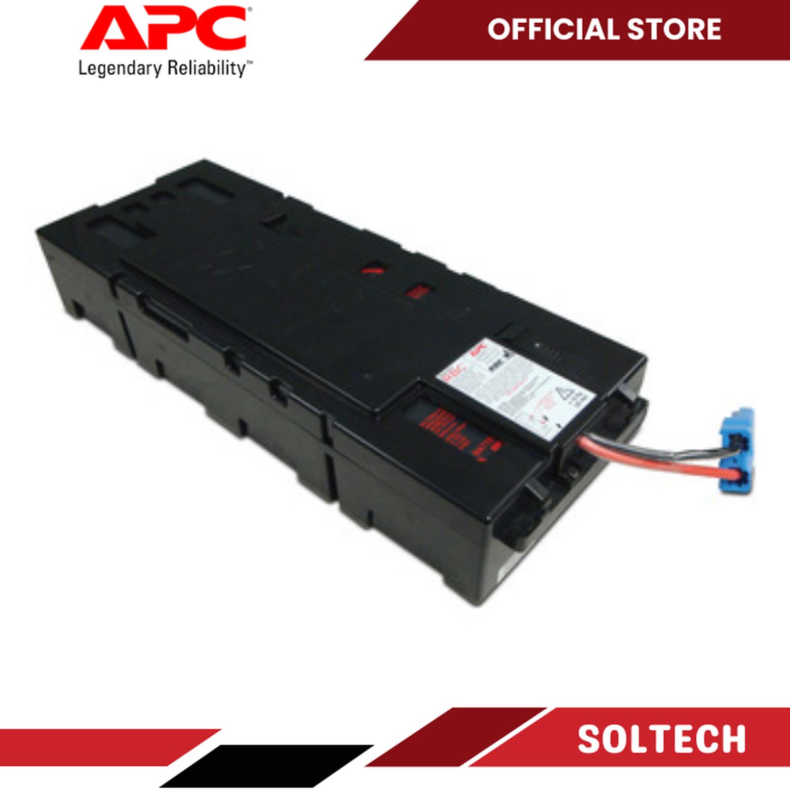APC Replacement Battery Cartridge for Smart-UPS Line Interactive, 48V 9Ah lead-acid battery, 2-year repair or replace warranty APCRBC115