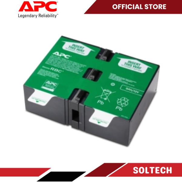 APC Replacement Battery 12V 9Ah VRLA 2-Year Warranty APCRBC166
