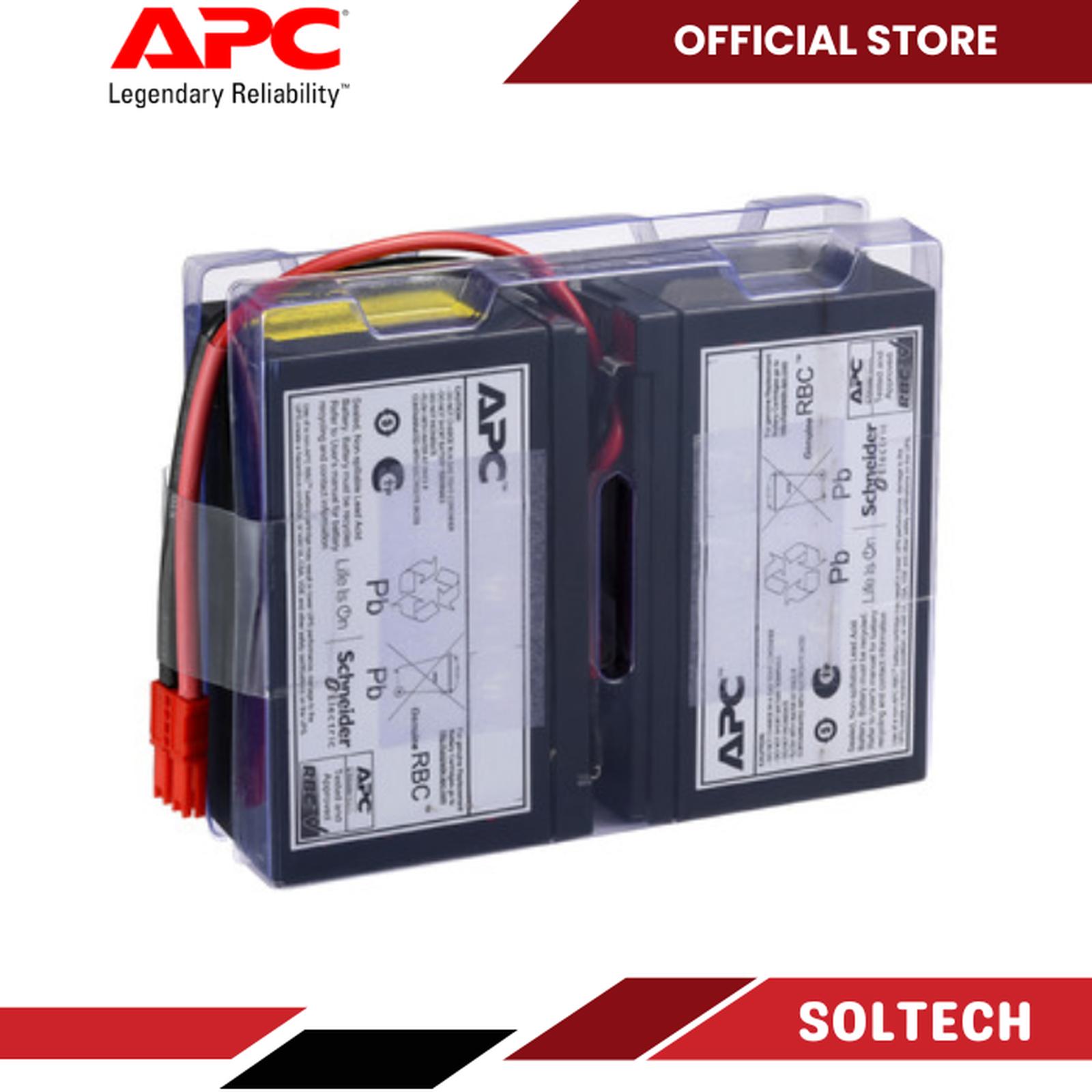 APC Replacement Battery Cartridge, VRLA, 9Ah, 24V DC, 2-year warranty APCRBCV200