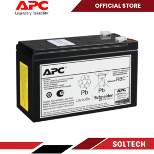 APC Replacement Battery Cartridge, VRLA, 9Ah, 48V DC, 2-year warranty APCRBCV204