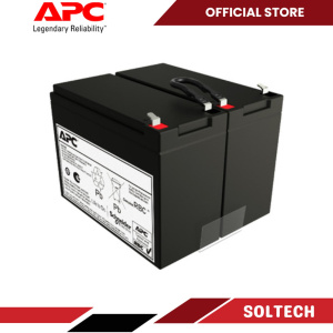 APC Replacement Battery Cartridge, VRLA, 10Ah, 24V DC, 2-year warranty APCRBCV207