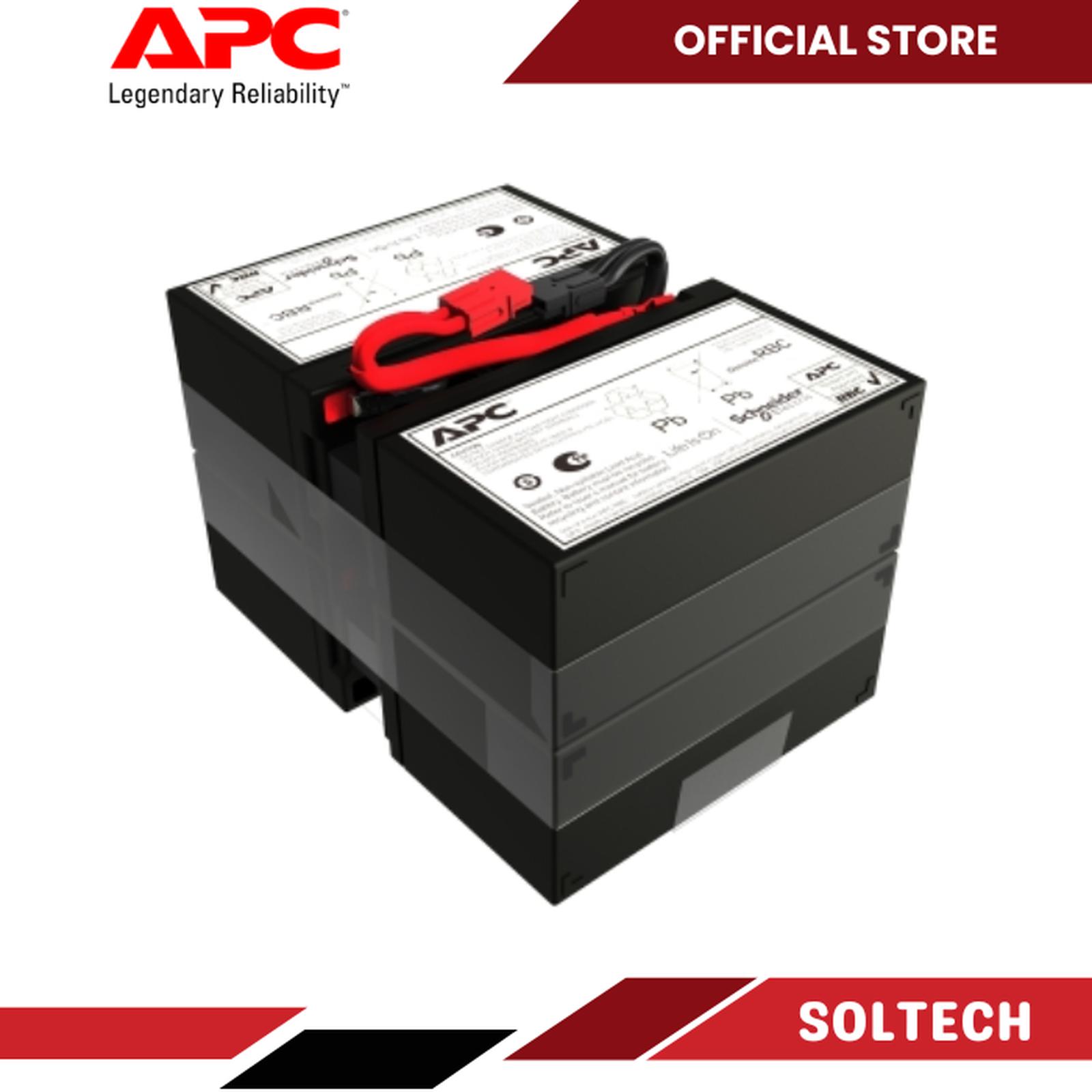 APC Replacement Battery Cartridge, VRLA, 9Ah, 48V DC, 2-year warranty APCRBCV209