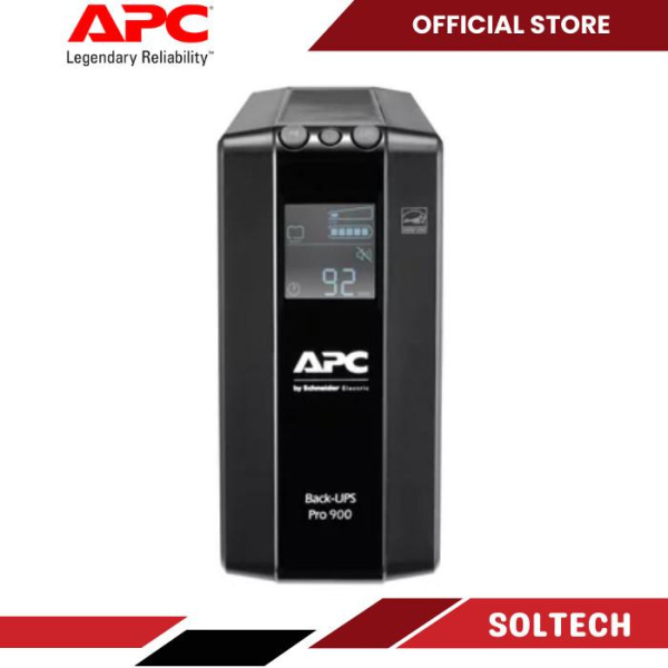 APC Back UPS Pro BR 900VA, 6 Outlets, AVR, LCD Interface BR900MI - Image 3