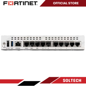 Fortinet FortiGate 60F Firewall Security Appliance with 1 Year License dan RMA Support