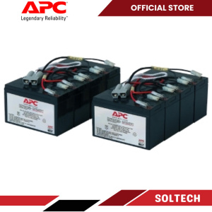 APC Replacement Battery Cartridge RBC12 for Smart-UPS – 24V 18Ah – 2-Year Warranty