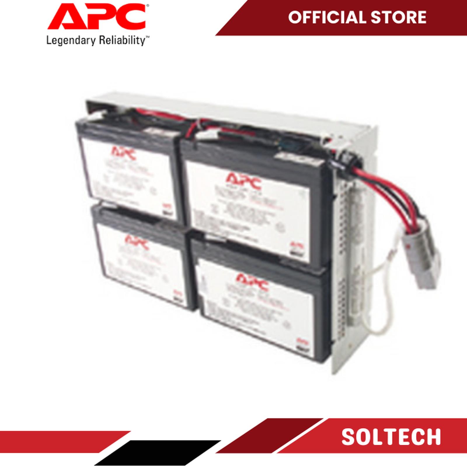 APC Replacement Battery Cartridge RBC23 for Smart-UPS – 48V 7Ah – 2-Year Warranty