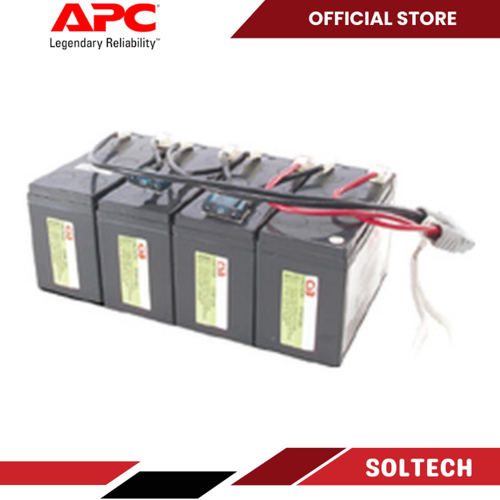 APC Replacement Battery Cartridge RBC25 for Smart-UPS – 24V 18Ah – 2-Year Warranty