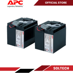 APC Replacement Battery Cartridge for Smart-UPS Line Interactive, 12V 17Ah lead-acid battery, 2-year repair or replace warranty RBC55