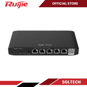 Ruijie Reyee RG EG105G V3 Series Cloud Managed Router 5 Gigabit Ports, 100 Users, 600Mbps