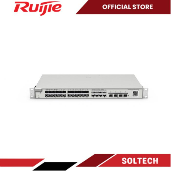 Ruijie RG NBS3200 24SFP/8GT4XS 24-Port SFP RJ45 ports Managed Switch - Image 3