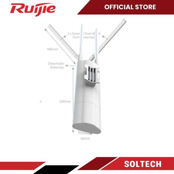 Ruijie RG RAP52 OD, Access Point Reyee WiFi 5 AC1300 Dual-Band Outdoor Access Point - Image 2