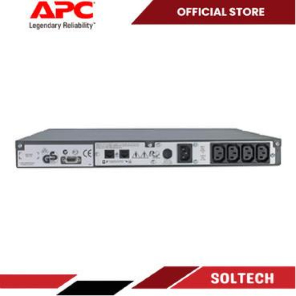 UPS APC SC450RMI1U Smart-UPS SC 450VA 230V - 1U Rackmount/Tower - Image 3