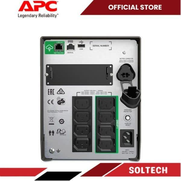 UPS APC SMT1000IC Smartconnect UPS 1000VA 700W Cloud Network Card - Image 3