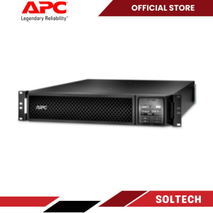 APC Smart-UPS On-Line, 3kVA, Rackmount 2U, 230V, 8x C13+2x C19 IEC outlets, Network Card, Extended runtime, W/ rail kit SRT3000RMXLI-NC