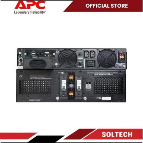 UPS APC SRTG8KXLI 8000Watt 8000VA Rack/Tower 230V Network Card - Image 2