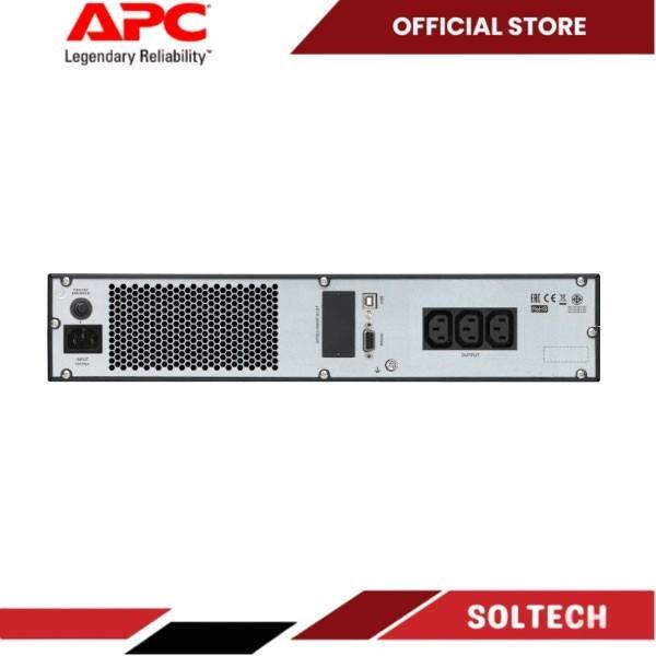 UPS APC SRV1KRI-E EASY UPS ONLINE RACKMOUNT 1000VA 900W + RAILKIT - Image 2