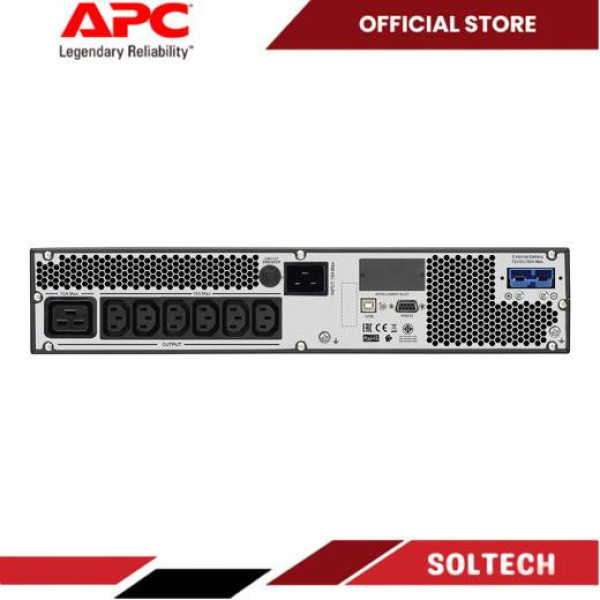 UPS APC Easy UPS On-Line 3000VA 2.400W 230V SRVPM3KRIL - Image 2