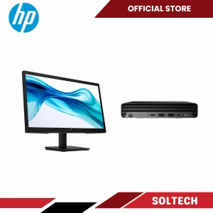 HP Pro Mini 400 G9 i5-12500T RAM 8GB SSD 512GB NVMe Win 11 Pro + Monitor HP 322pv