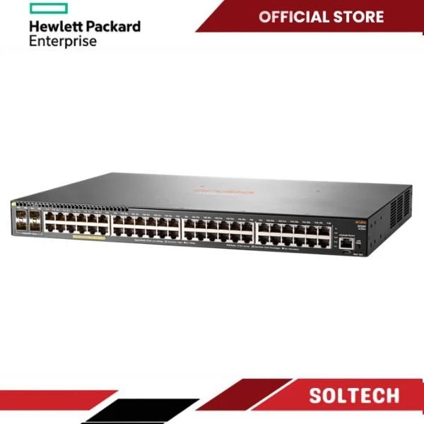 HPE Networking Switch 2930F 48G PoE+ 4SFP+ JL256A