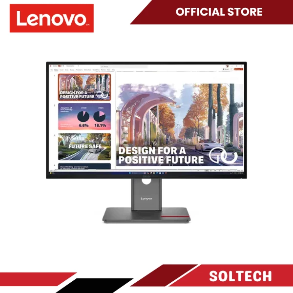 LENOVO ThinkVision P27QD-40 27" IPS QHD 120Hz 4ms LED MONITOR