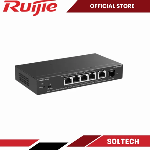 Ruijie Reyee RG-ES206MG-P Smart Managed PoE Switch