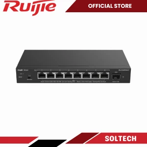 RG-ES209MG-P, Cloud Managed PoE Switch 2.5G 8-Port, 1 x 10G Uplink