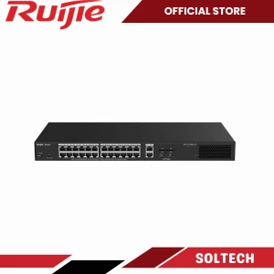 RG-ES228GS-LP, 28-Port Gigabit Smart Cloud Managed PoE Switch