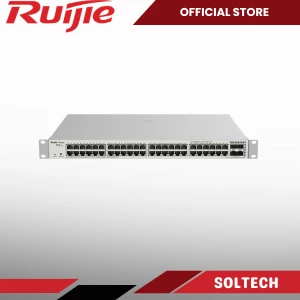 Ruijie RG-NBS3100-48GT4SFP-P-V2, 48-Port Gigabit Layer 2 Cloud Managed PoE Switch, 4 x 1G Uplinks