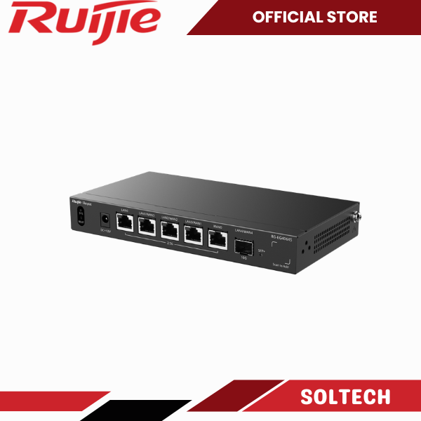 Ruijie RG-EG406XS 5 Cloud Managed Router | Soltech Data Indonesia