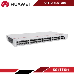 Huawei eKitEngine S220-48P4S Layer 2 Managed Switch 48 x 10/100/1000BASE-T ports (380W PoE+), 4 x GE SFP ports