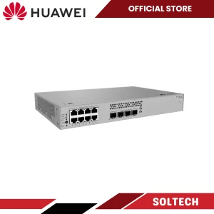 Huawei eKitEngine S220S-8P4J - Layer 2 Managed Switch - 8 x 10/100/1000BASE-T ports (128W PoE+), 4 x 2.5GE SFP ports