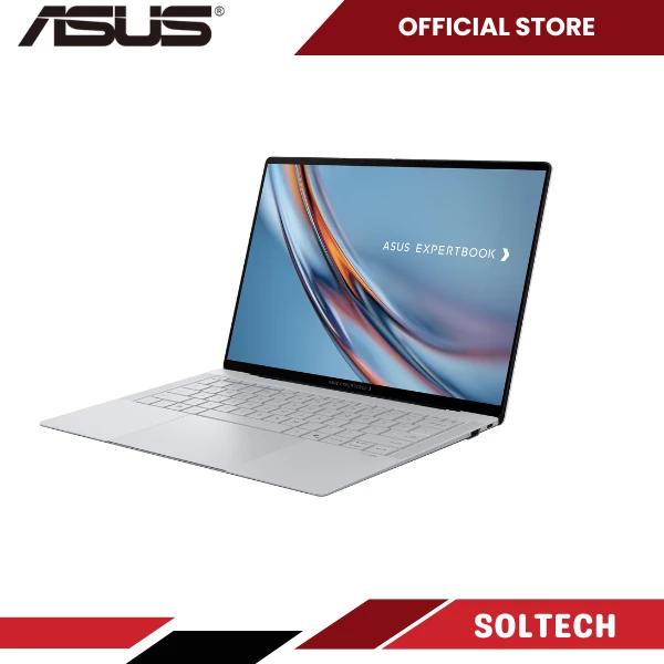 ASUS ExpertBook B9 OLED B9406CAA-THX7312X Intel Ultra X7 358H 32GB 1TB SSD 14" WQXGA OLED Win11 Pro WiFi 7 Morn Grey