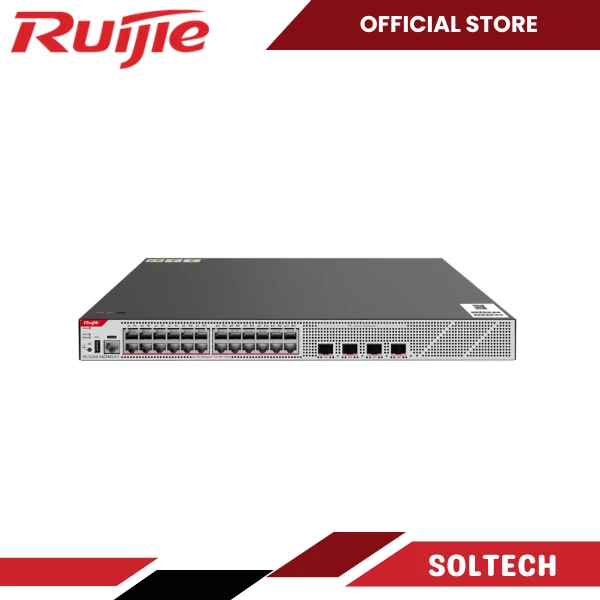 Ruijie RG-S5360-24GT4XS-P-E 24-Port PoE Managed Switch