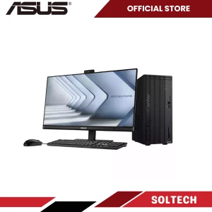 ASUS ExpertCenter D5 SFF D501SER Core i3-14100 8GB 512GB SSD Win11 Pro + Monitor 21.5"