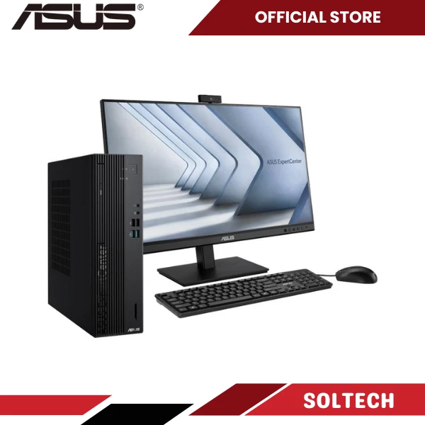 ASUS ExpertCenter D5 SFF D501SER Core i5-14500 8GB 512GB SSD Win11 Pro + Monitor 21.5"