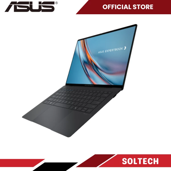 ASUS ExpertBook B9 OLED B9406CAA-THX7313WS Intel Ultra X7 358H 32GB 1TB SSD 14" WQXGA OLED Win11 Home OHS M365 WiFi 7 Jet Fog
