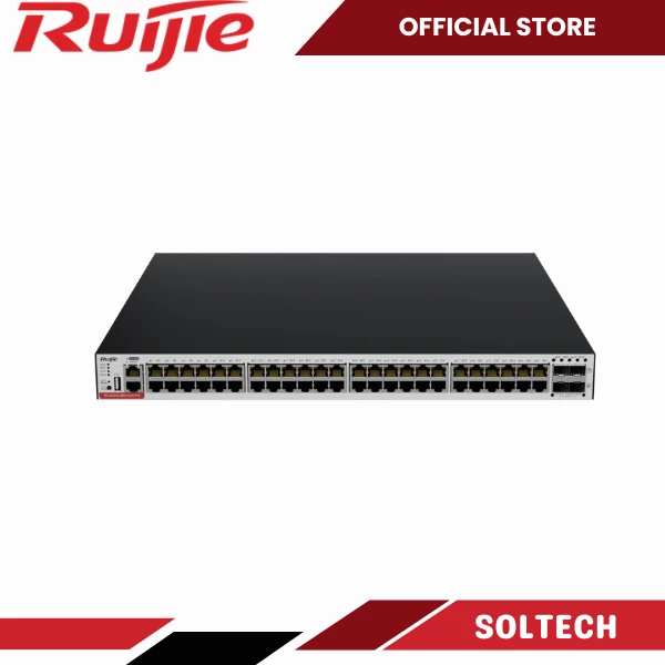 Ruijie RG-S5310-48GT4XS-P-E 48-Port Gigabit PoE+ L3 Managed Switch