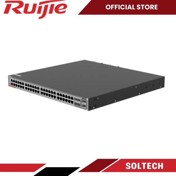 Ruijie RG-S6120-48XMG4VS2QXS-UP-H 48-Port Multi-Gigabit PoE++ L3 Managed Switch