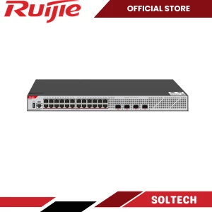 RG-S5350-24GT4XS-E 24-Port GE Layer 3 Managed Access Switch, 4-Port 10GE Uplink